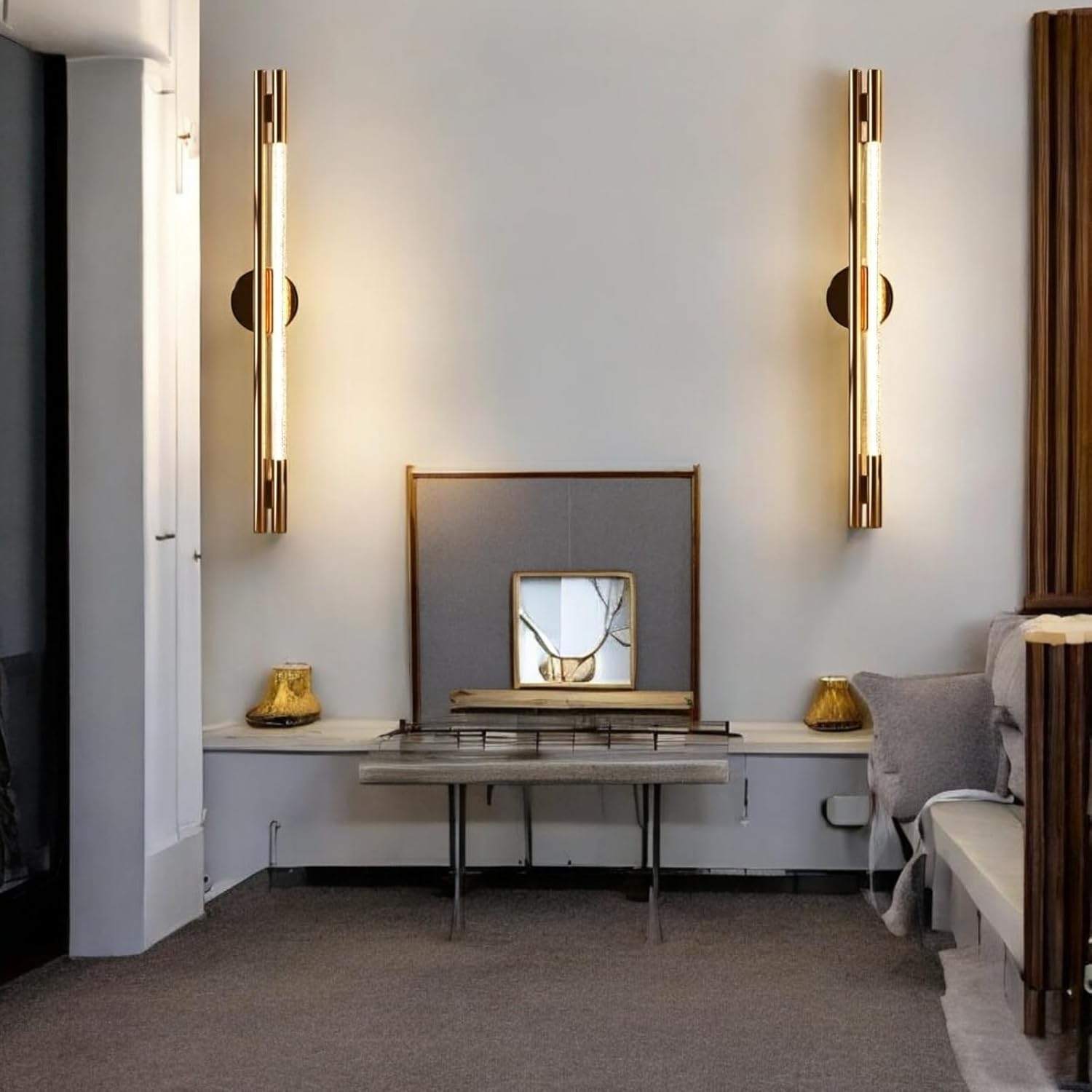 Modern 600mm LED Long Tube Wall Light